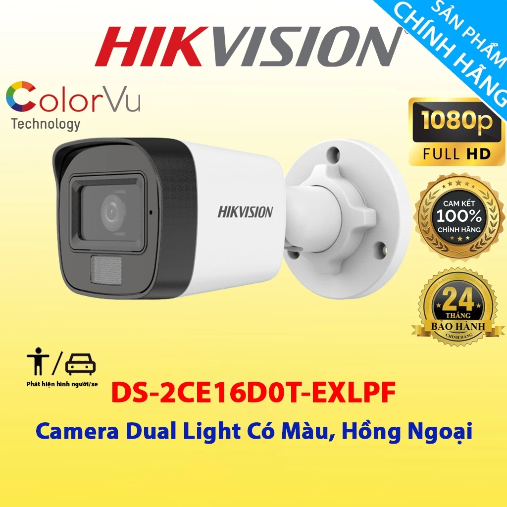 Camera HIKVISION 2MP DS-2CE16D0T-EXLPF